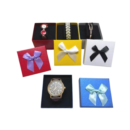 Cajas De Reloj Tipo Tela