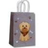 watashi (45) Bolsa tipo kraft Dog´s. Paquete x 12 Surtido