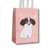watashi (49) Bolsa tipo kraft Dog´s. Paquete x 12 Surtido