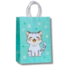 watashi (54) Bolsa tipo kraft Cat´s. Paquete x 12 Surtido
