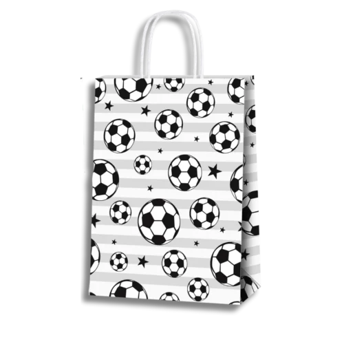 Bolsa tipo kraft de Deporte. Paquete x 12 Surtido