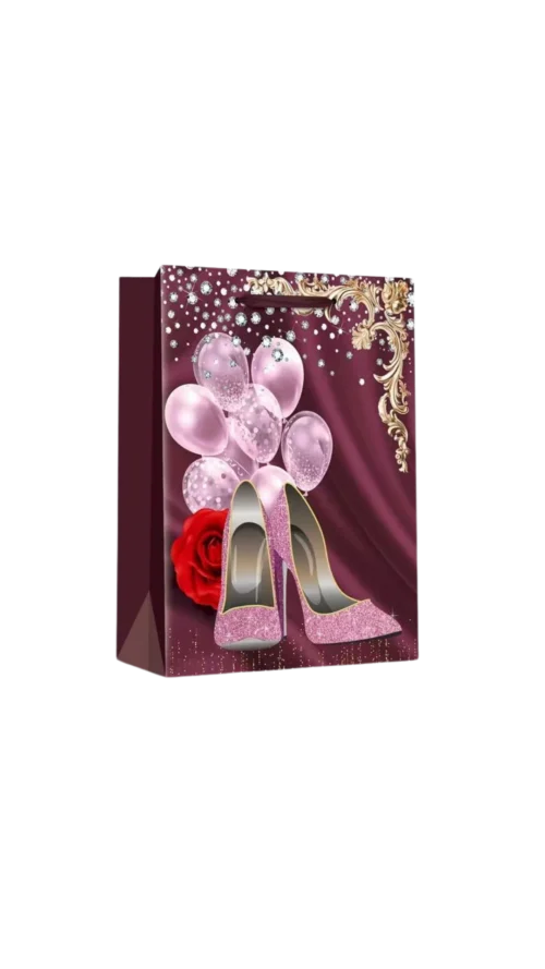 watashi (79) Bolsa de Regalo Papel Brillante. Paquete x 12 Surtido