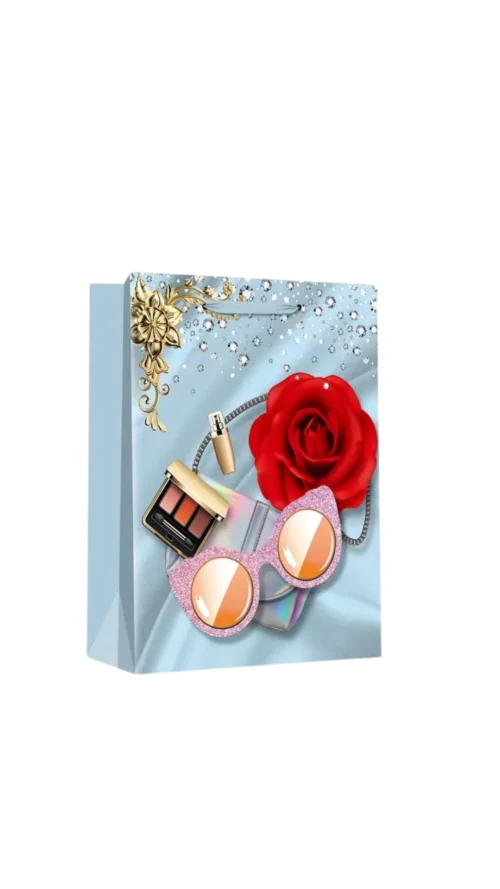 watashi (80) Bolsa de Regalo Papel Brillante. Paquete x 12 Surtido