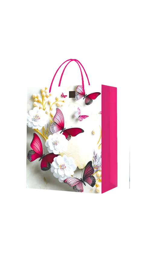 watashi (83) Bolsa de Regalo Papel Brillante. Paquete x 12 Surtido