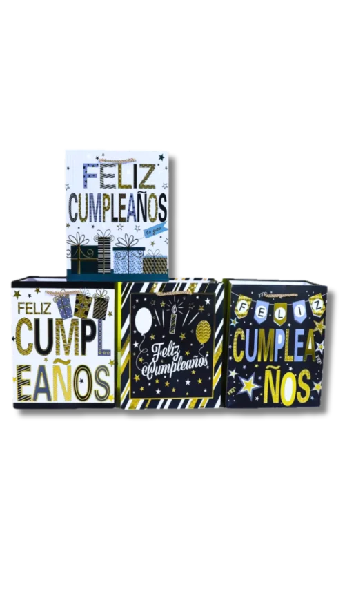 Bolsa de Regalo 3D - 3. Paquete x 12 Surtido