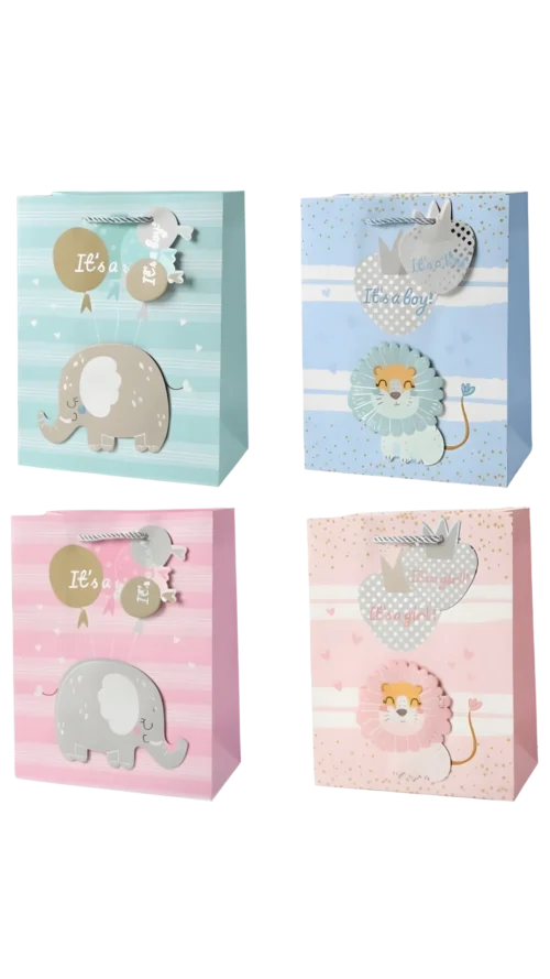 Bolsa de Regalo 3D - 4.Paquete x 12 Surtido