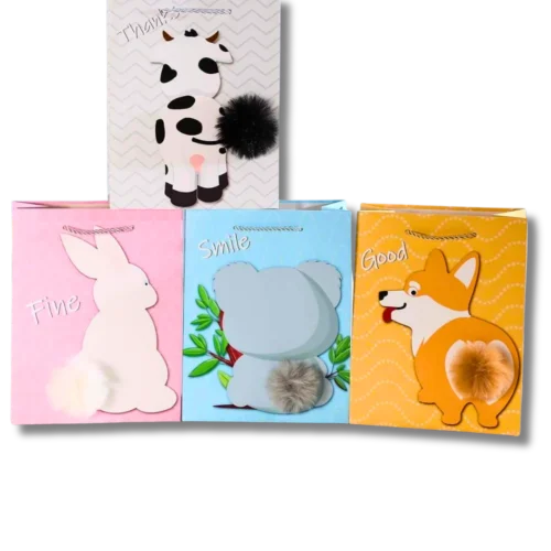 Bolsa de Regalo Peluche. Paquete x 12 Surtido