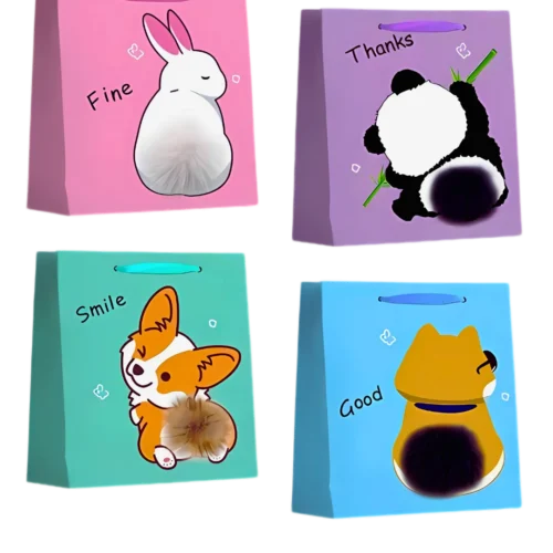 Bolsa de Regalo Peluche. Paquete x 12 Surtido